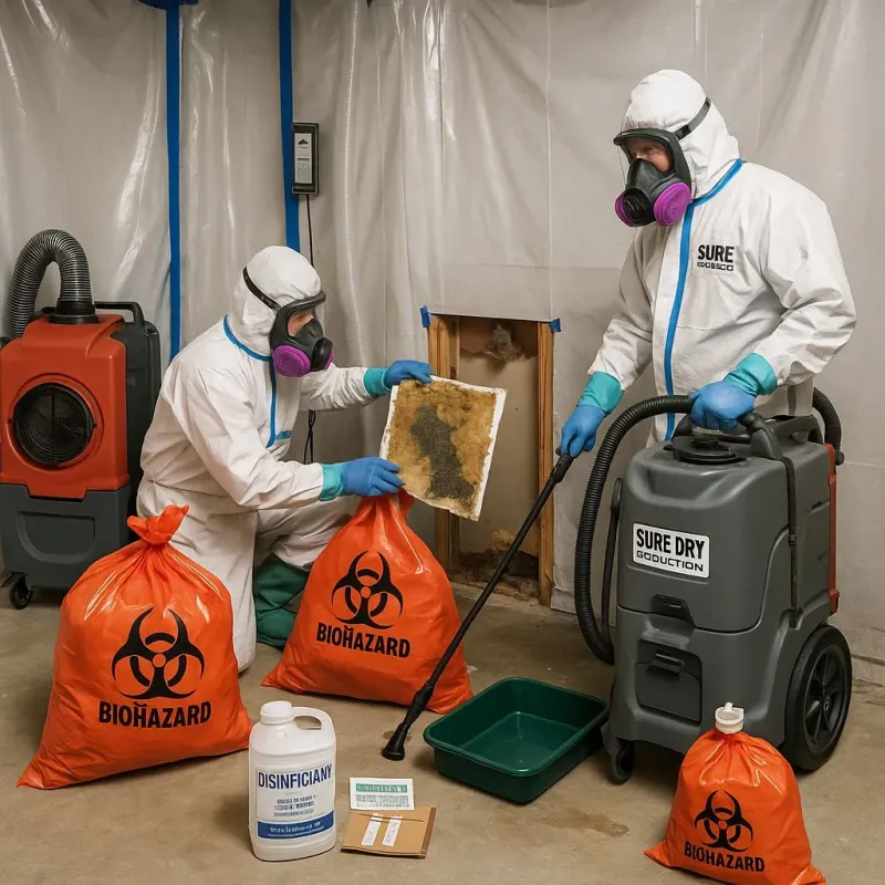 Contaminated Water Handling Protocols process in Mannington, WV